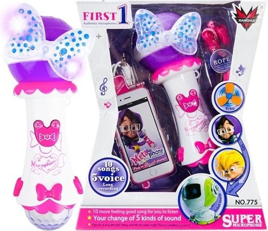 Lean Sport Bajkowy Mikrofon Karaoke Dla Małej Piosenkarki