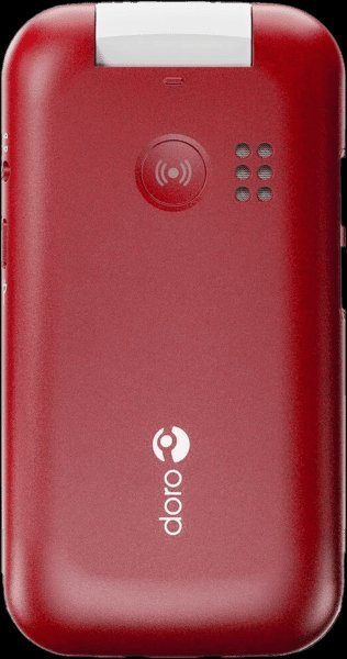 Telefon stacjonarny Doro 2880 czerwony