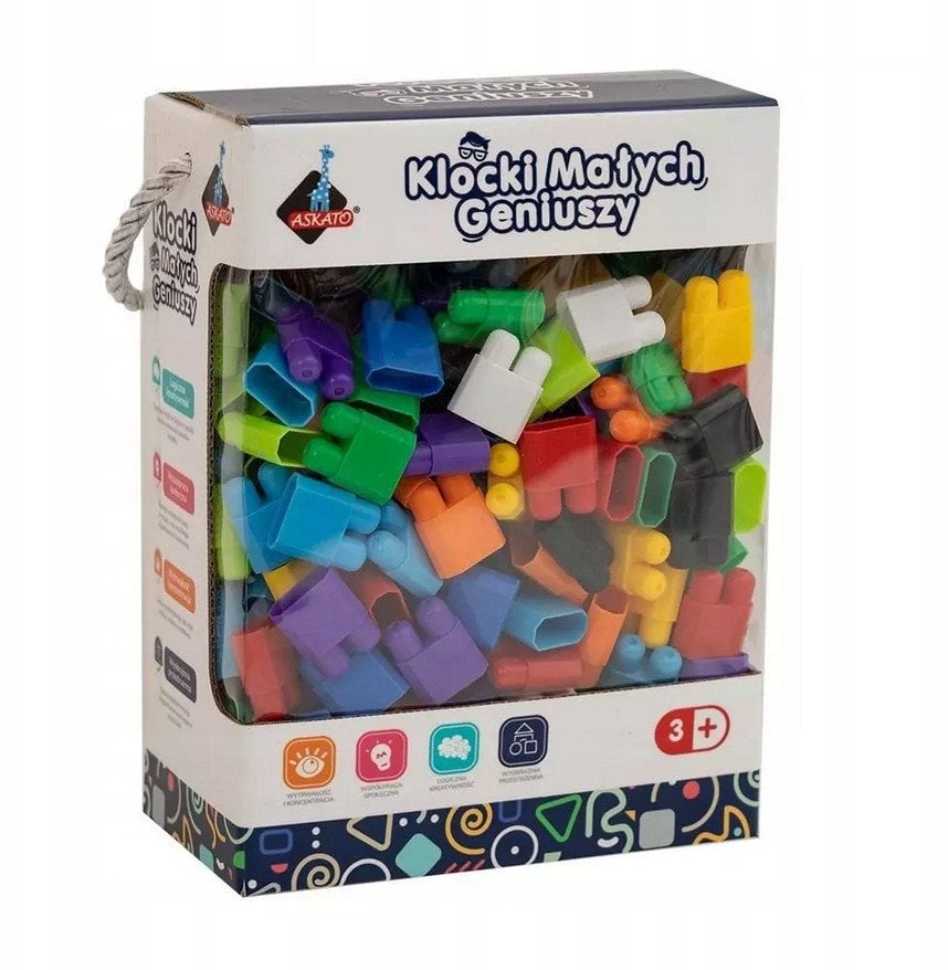 Klocki Małych Geniuszy Cegiełki 260 elementów