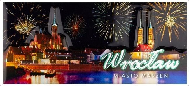 Pan Dragon Magnes I love Poland Wrocław ILP-MAG-C-WR-31