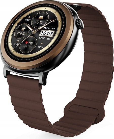 HiFuture smartwatch Aurora brązowy/brown HSSW11BN