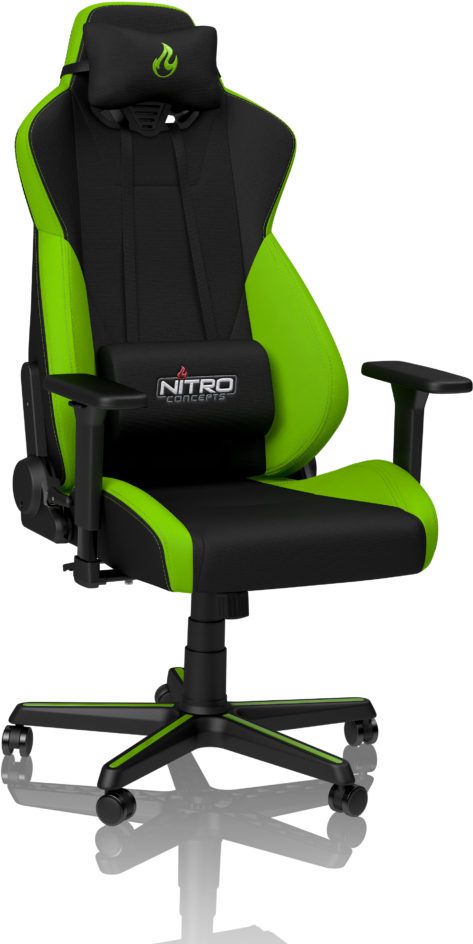 Fotel Nitro Concepts S300 czarno-zielony (NC-S300-BG)