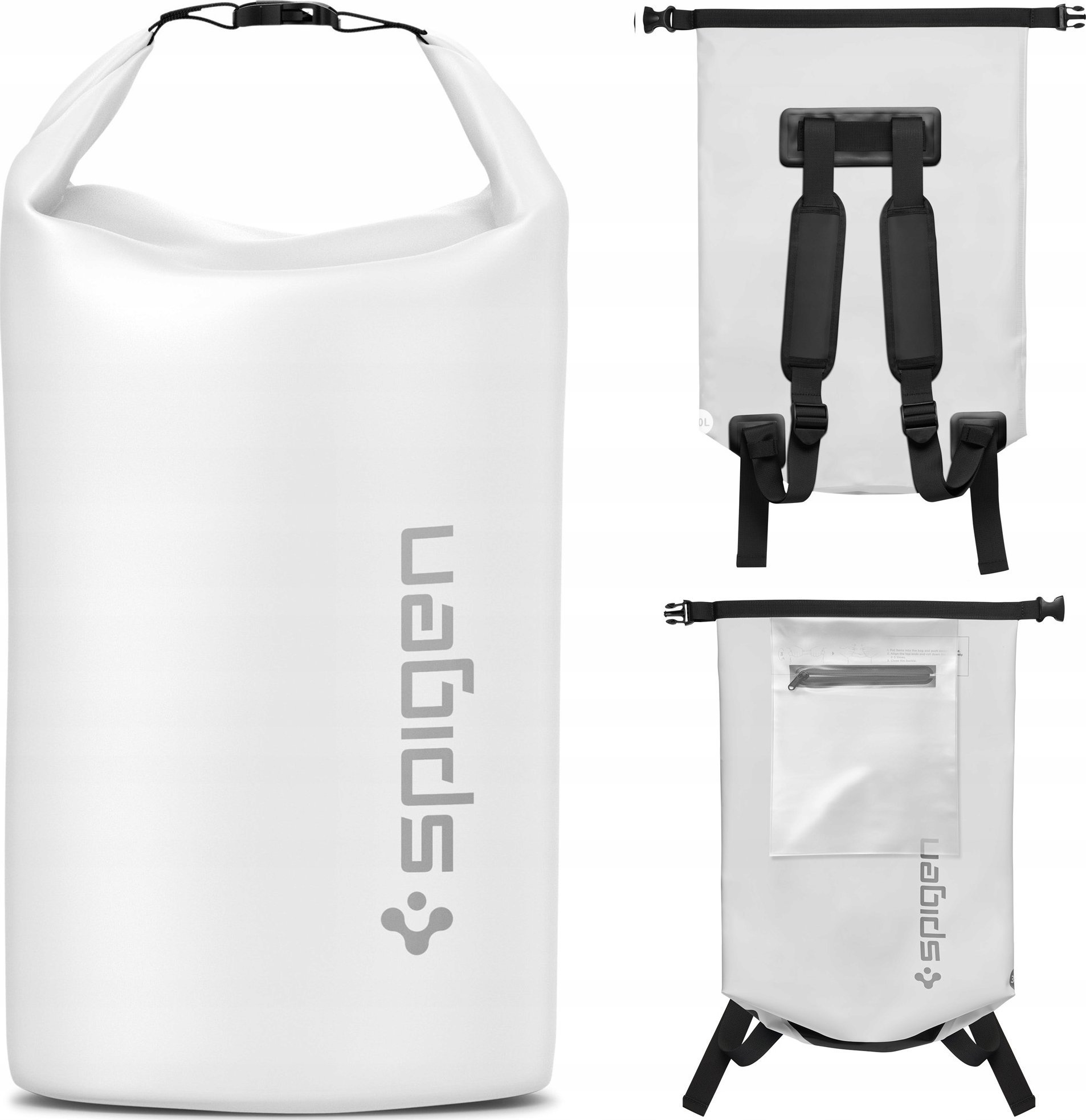 Spigen Spigen Aqua Shield WaterProof Bag A631 (30L), snow white