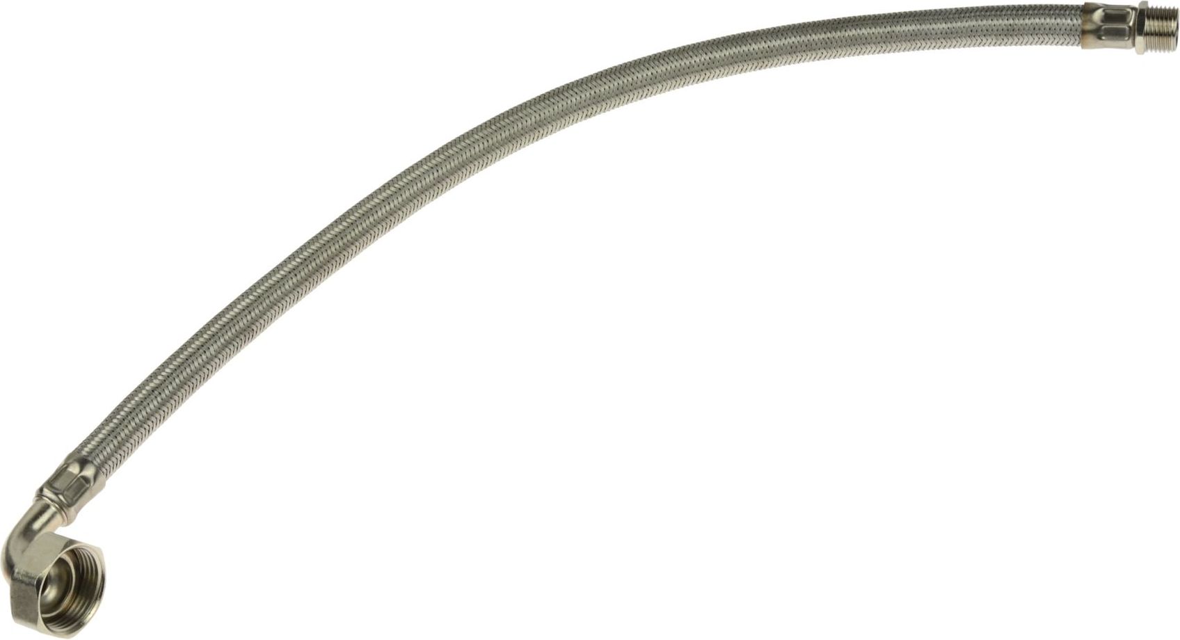 Geko Wąż antywibracyjny 60cm z kolanem hydroforu (1)