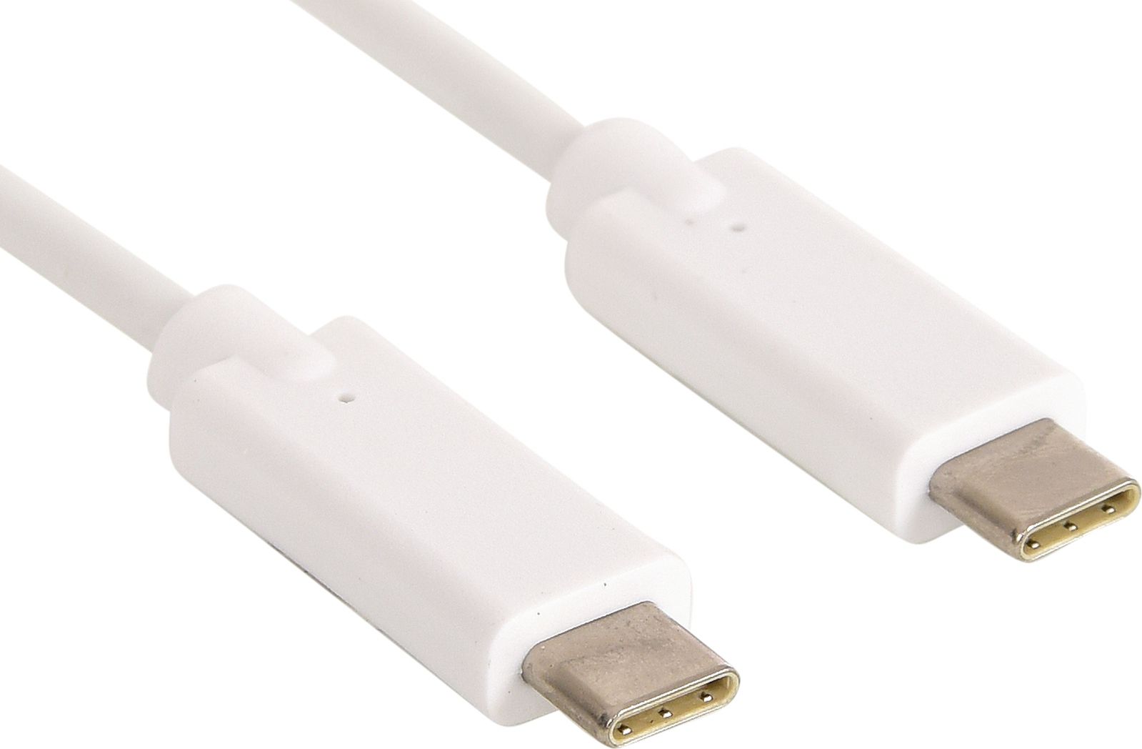 Kabel USB Sandberg USB-C - USB-C 2 m Biały (136-17)