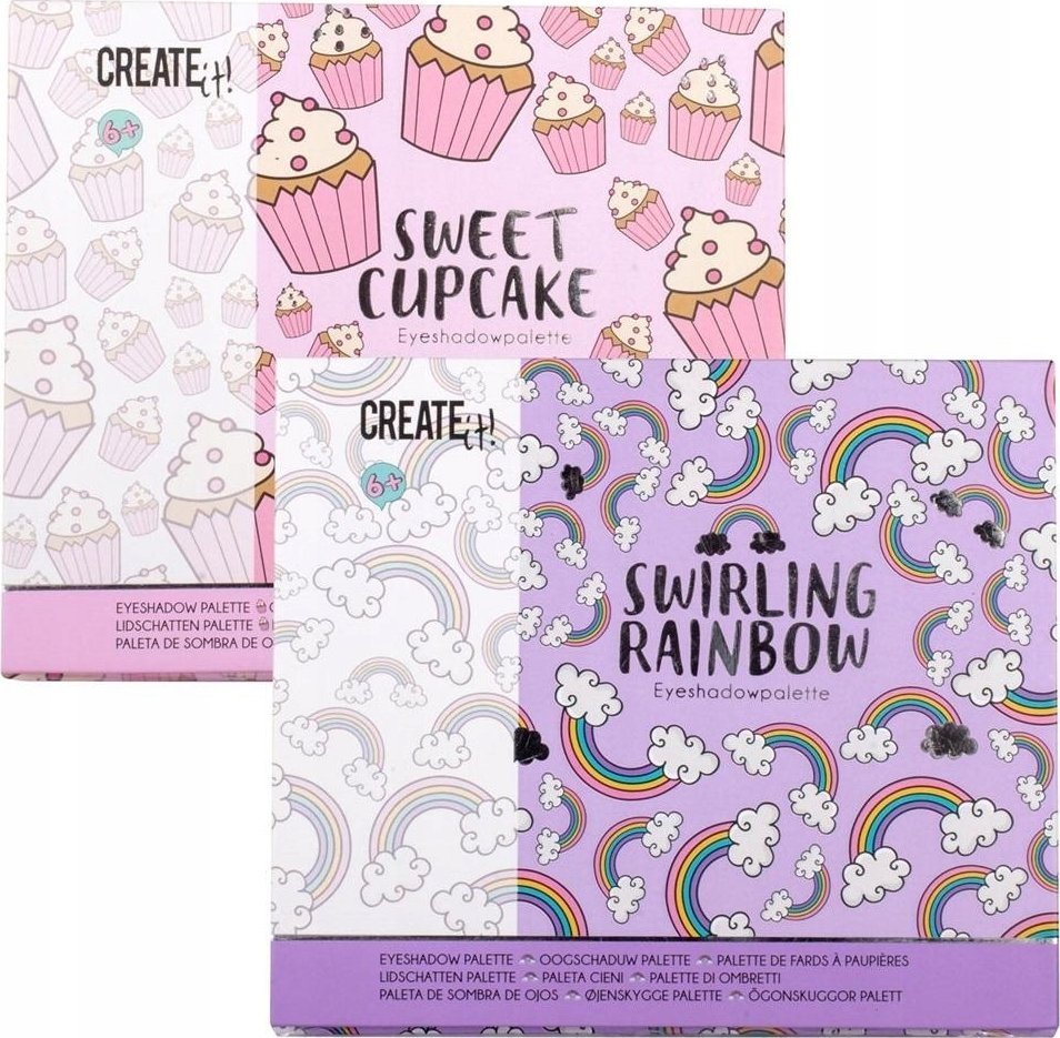 Create it! CREATE IT! paleta pastelowych cieni 84521A /8