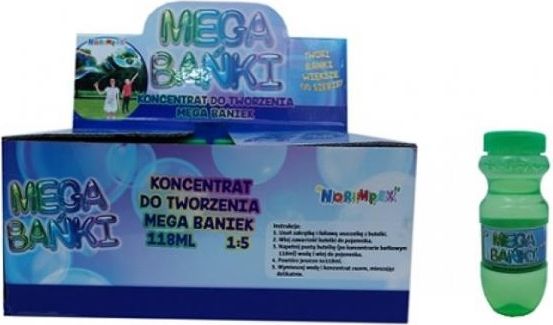 Norimpex Bańki mydlane uzupełniacz Monster p24 NO-1001426