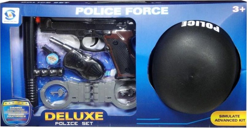 Swede Zestaw policyjny z polskim modułem dźwiękowym