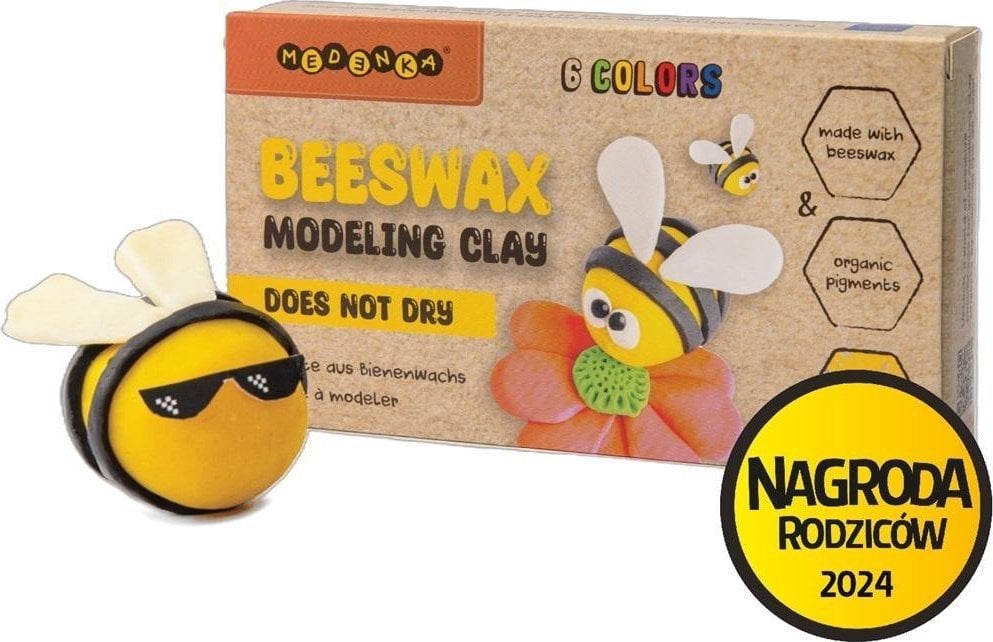 Modelina z wosku pszczelego 6 kolor?w