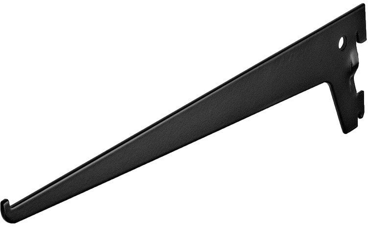 SINGLE BRACKET 350 MM BLACK