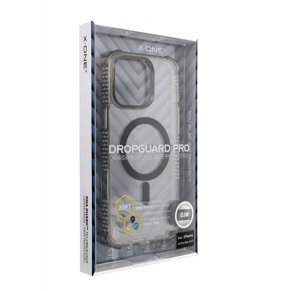 Futerał X-ONE Dropguard Magnetic Case Pro (kompatybilny z MagSafe) - do Apple iPhone 16 Pro Max czarny