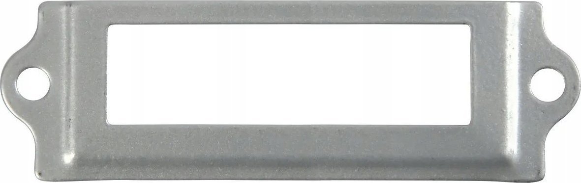 Plakietki/Ramki Metalowe 10x3 cm 15 szt.