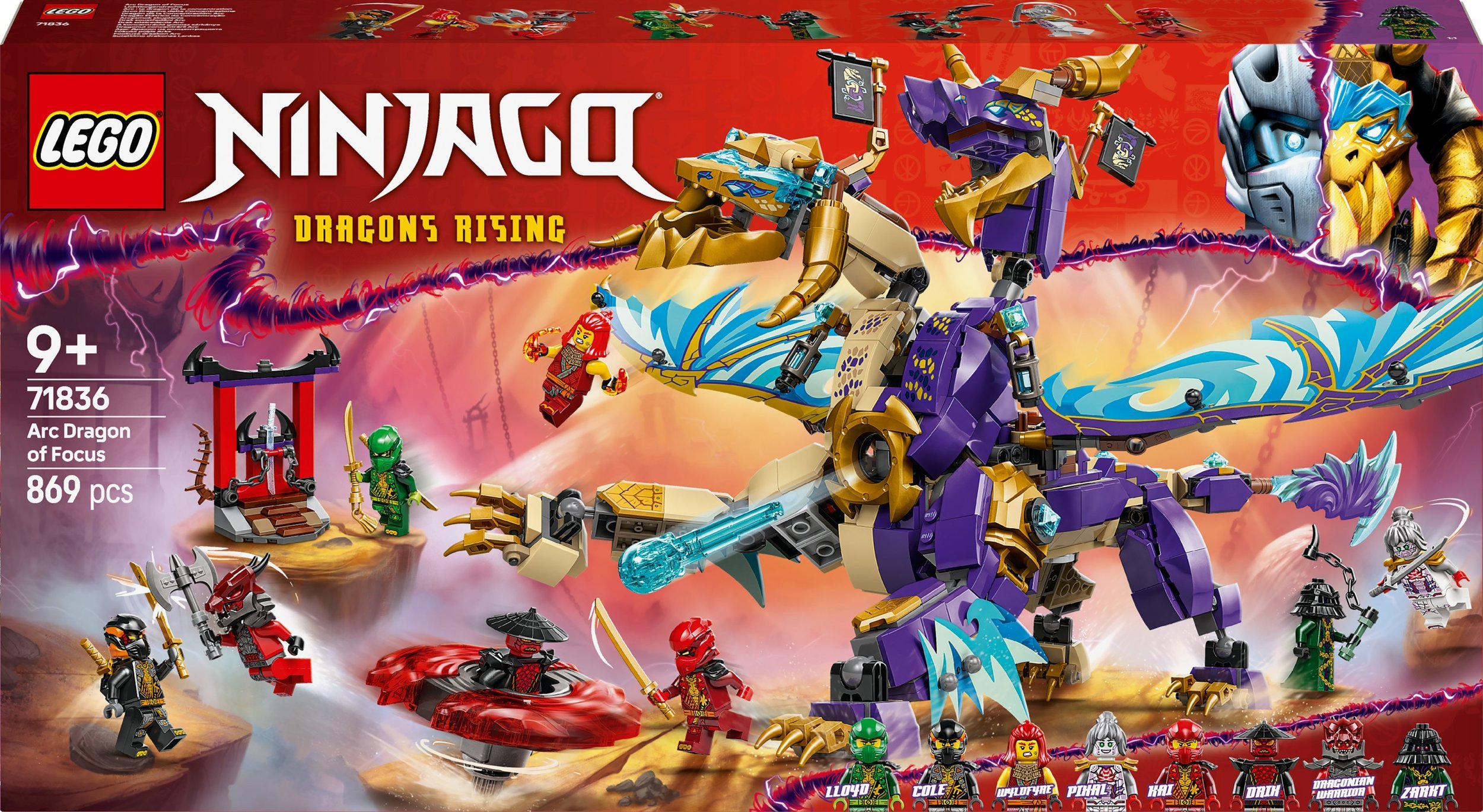 Ninjago Arcysmok skupienia (71836)