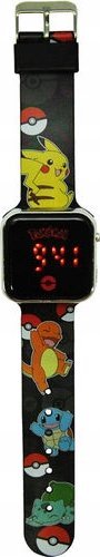 Kids Euroswan Zegarek cyfrowy LED Pokemon Charmander POK4322 Kids Euroswan