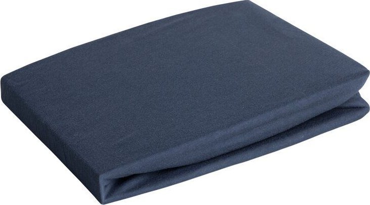 Design 91 Prześcieradło na gumce JERSEY 90X200 grafitowe