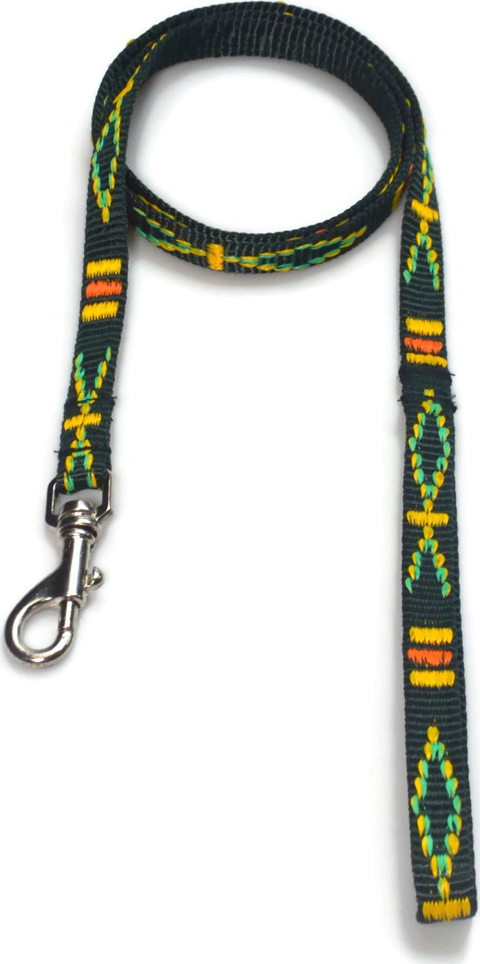 Alizoo Smycz dla średniego psa Indiańska 15mm/130cm - ALIZOO