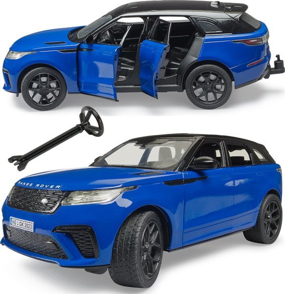Bruder Samochód Range Rover Velar niebieski