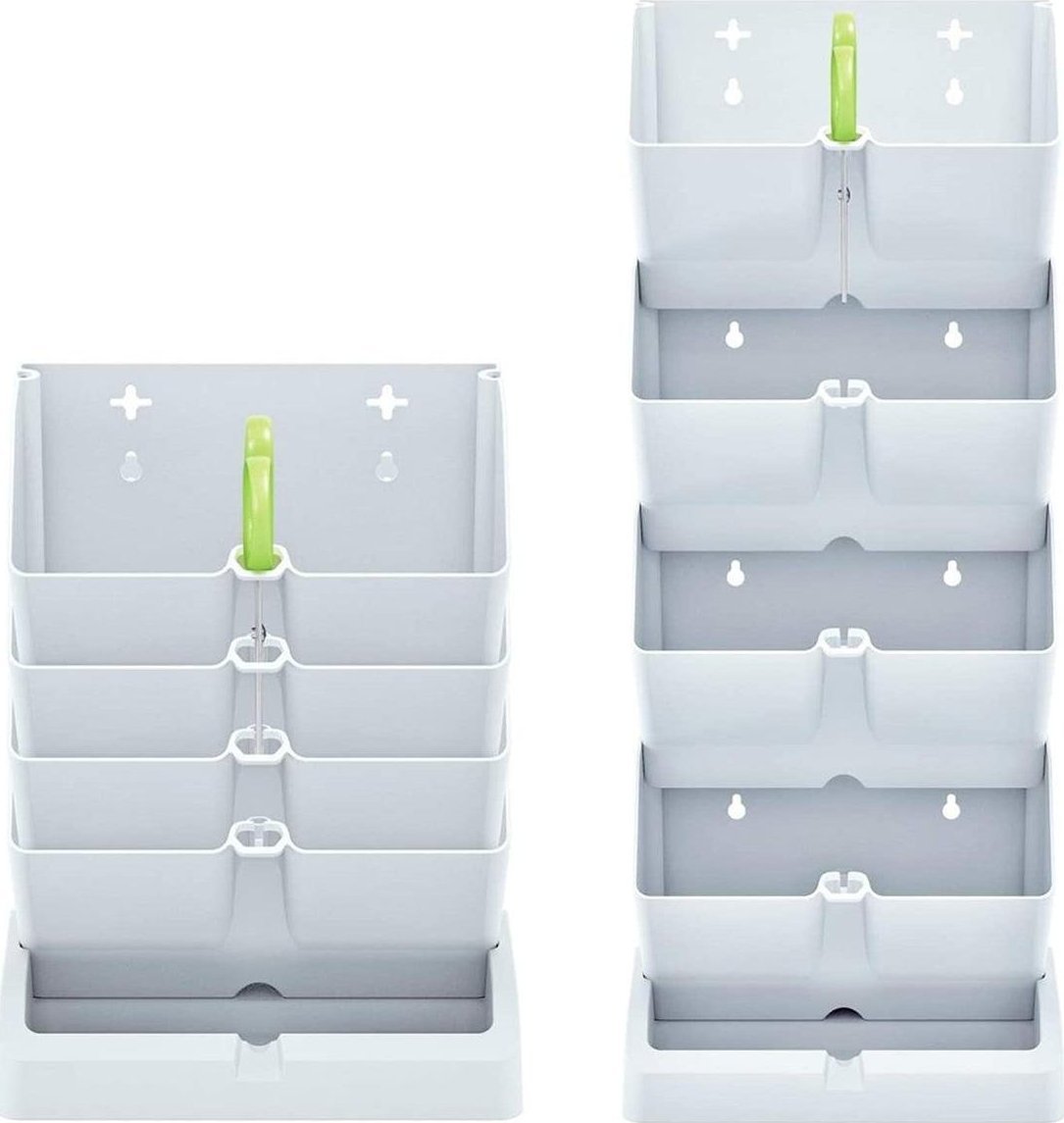 Prosperplast KWIETNIK OGRÓD WERTYKALNY STOJĄCY BIAŁY