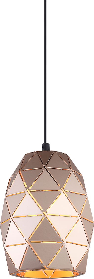 Lampa wisząca Italux HARLEY MDM-3480/1 nowoczesna industrial złoty (MDM-3480/1 GD)