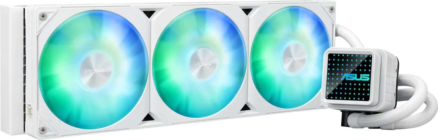 Chłodzenie wodne Asus Prime LC 360 ARGB Białe (90RC0102-B0EAY0)