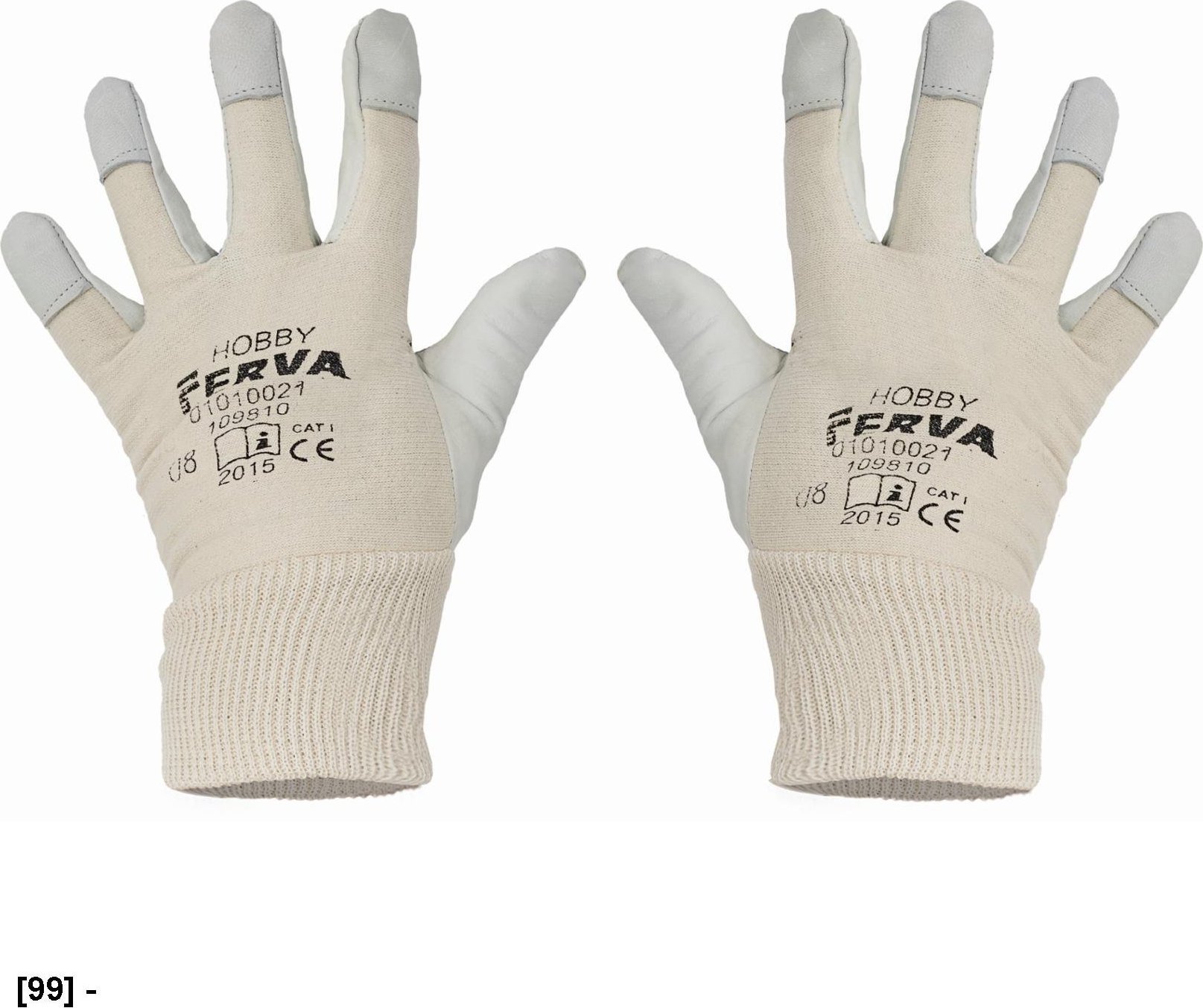 CERVA HOBBY - rękawice mechaniczne wzmacniane skórą 10