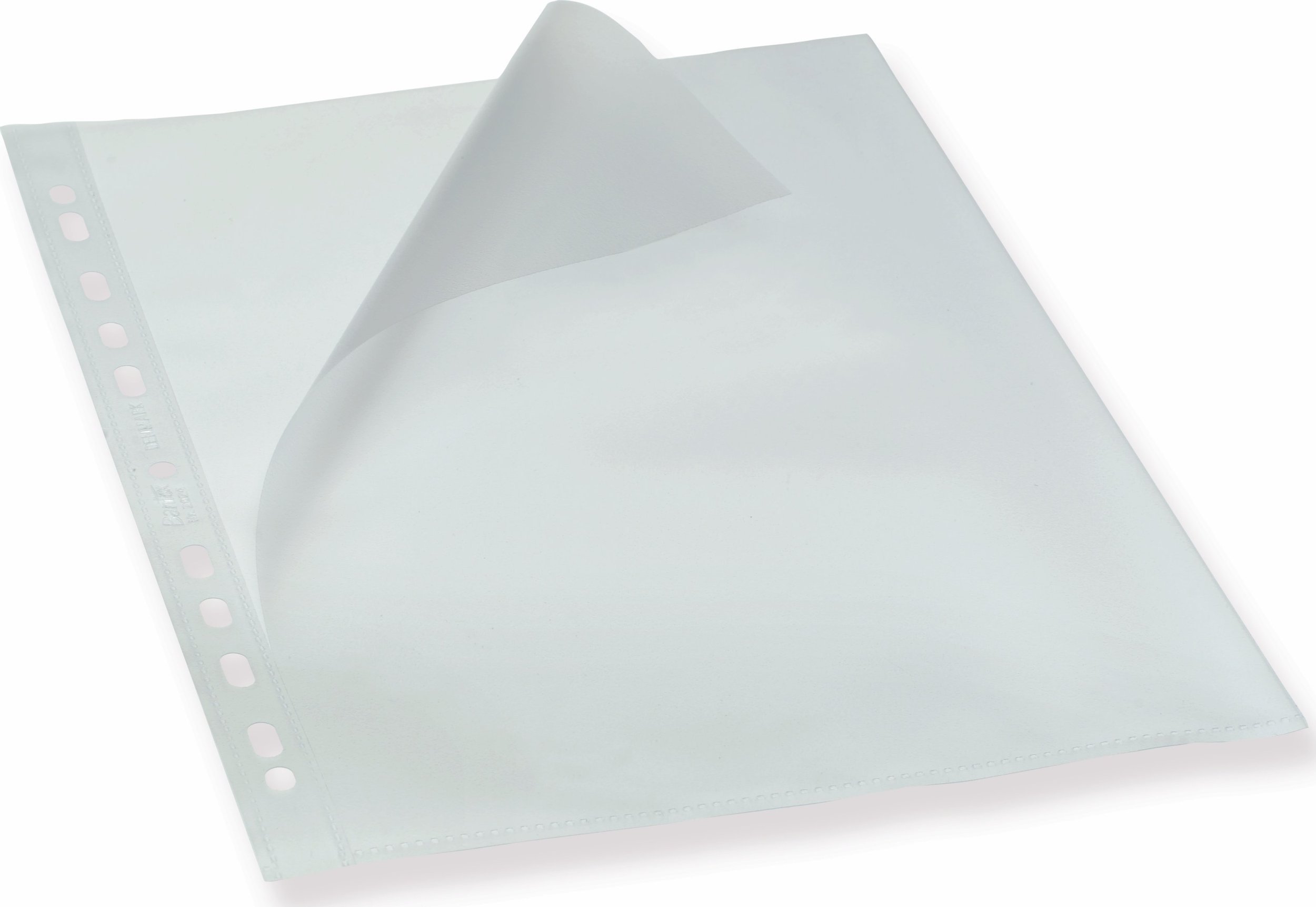 Bantex Plastlomme bantex, med huller, a4, 120 µm, pakke a 100 stk.
