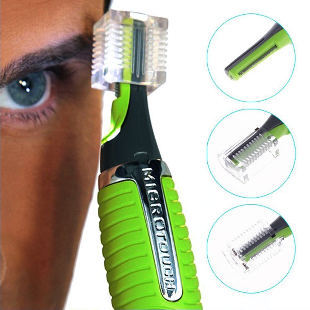 TG71361 TRYMER DO USZU NOSA BRWI BRODY WŁOSÓW GOLARKA MASZYNKA MOCNY NASADKI Z LED