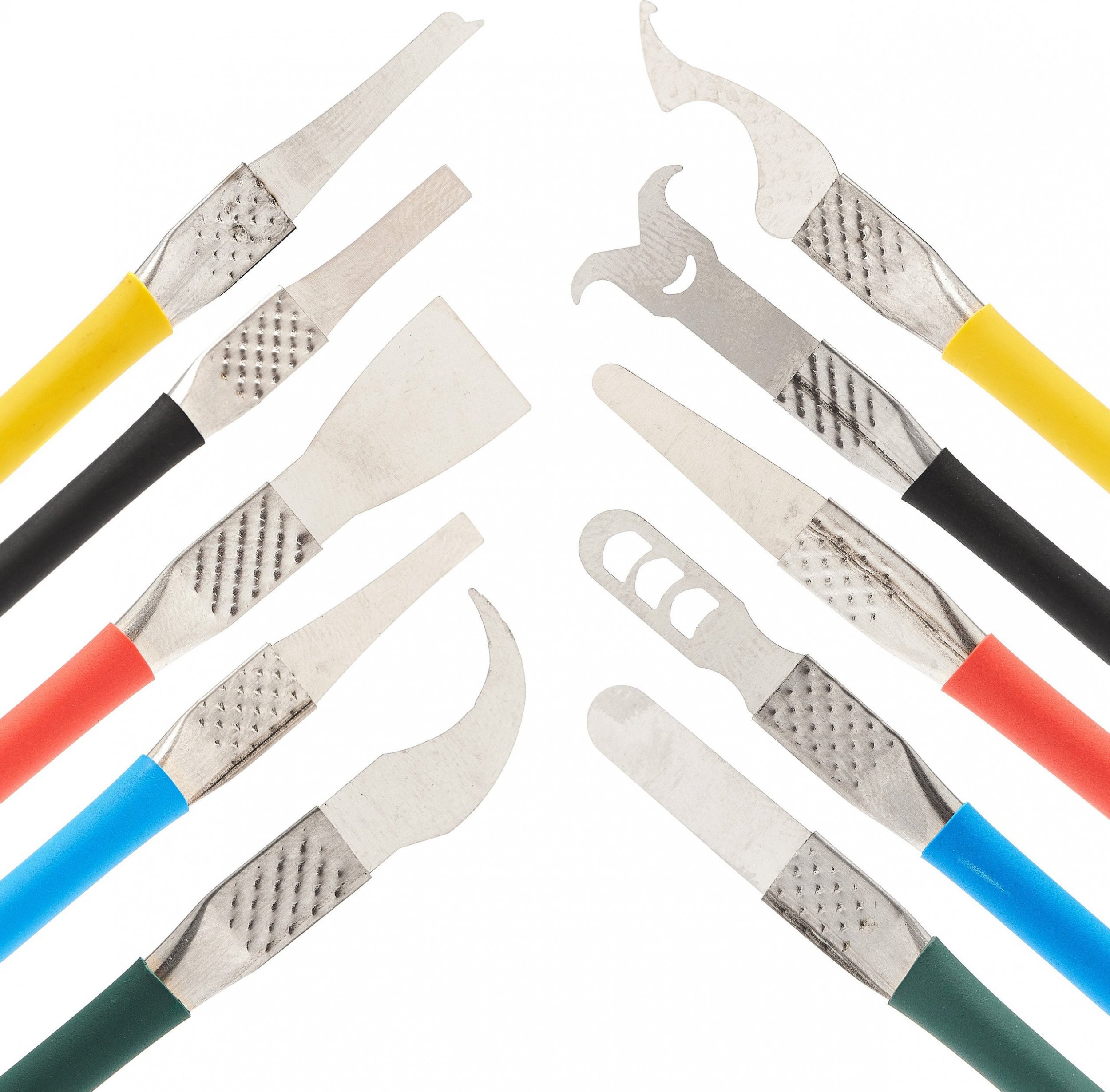 Techrebal ZESTAW NARZĘDZI IC 5SZT SZPATUŁKI SKROBAKI DO BGA