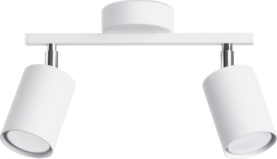 Lampa sufitowa Sollux Sollux Lemmi SL.1124 plafon oprawa sufitowa 2x40W LED GU10 IP20 biały
