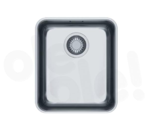 Zlewozmywak Franke Zlewozmywak 1-komorowy ANX 110-34 bez ociekacza 37 x 43cm stalowy (122.0204.647)