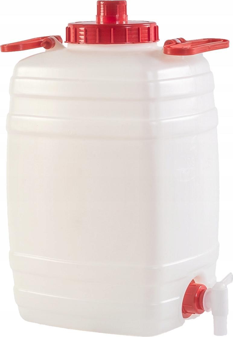 Kadax BECZKA Z KRANIKIEM KANISTER BANIAK NA WODĘ 20L