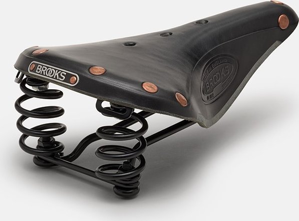 Brooks Siodełko BROOKS FLYER SPECIAL, Black, Steel Rail, Waga 890g, Linia Leather (NEW)