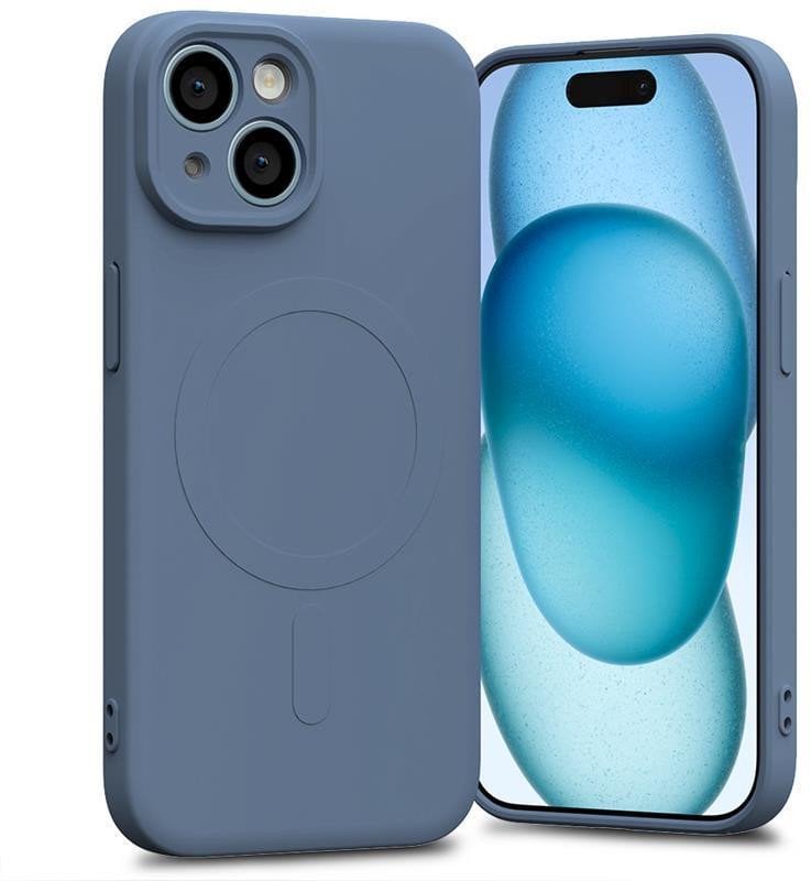 Mercury Semi-Silicon Magsafe Samsung S23 FE , SIERRA BLUE / NIEBIESKI