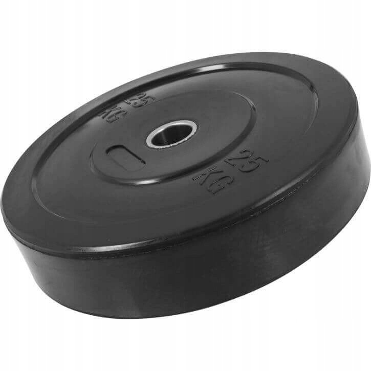 Obciążenie gumowane typu Bumper 25kg, 50 mm
