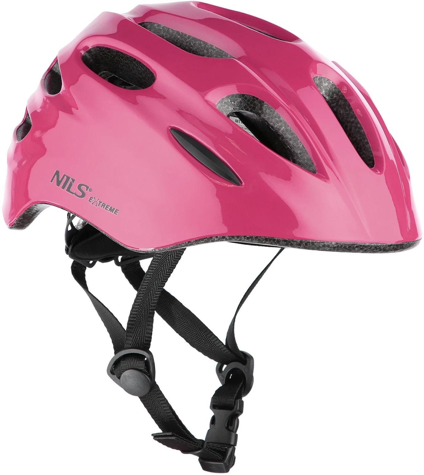 Nils Extreme Kask MTW01 LED różowy r. XS (44-48 cm)