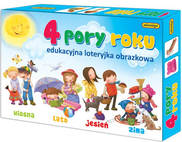 Adamigo Zestaw Edukacyjny 4 Pory Roku - 6205