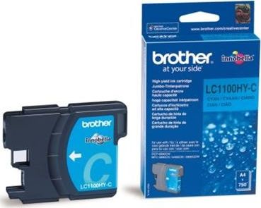 Tusz Brother Brother Tusz LC1100 Cyan HC 750str 700 stron