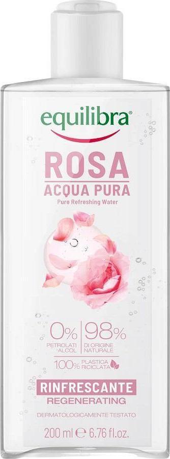 Equilibra Rosa Acqua Pura Odświeżająca czysta woda różana 200ml