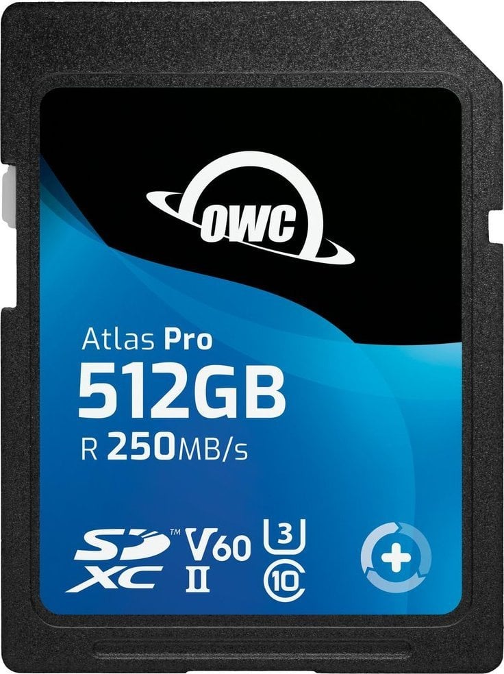 Karta OWC Atlas Pro SDXC 512 GB Class 10 UHS-II/U3 V60 (OWCSDV60P0512)