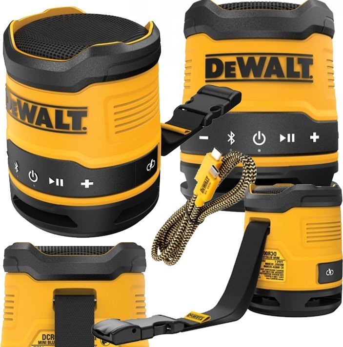 Głośnik Dewalt DCR009-XJ Przenośny głośnik budowlany 5W, Bluetooth DeWalt