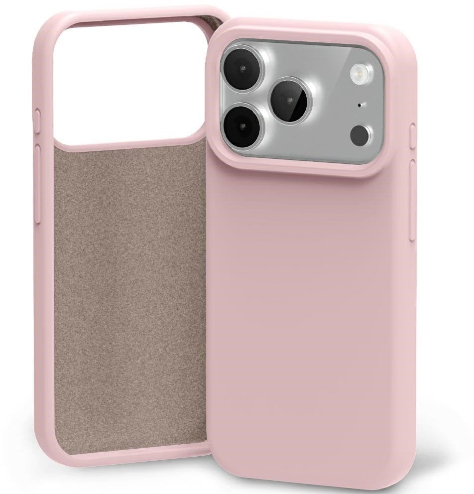 Etui Mercury Silicone do iPhone 17 Pro Max różowo-piaskowy