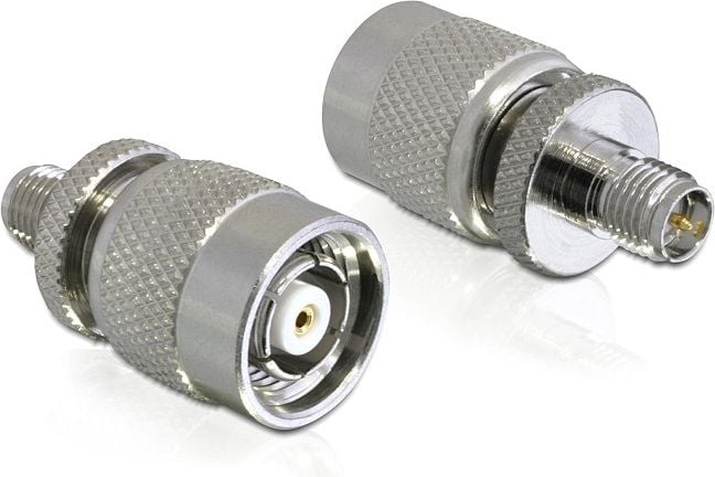 Adapter AV Delock srebrny (88411)