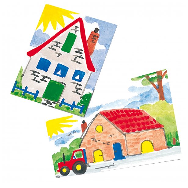 ses creative SES Farby plakatowe 6 kolorów 00361