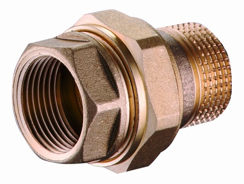 KFA Śrubunek prosty 3/8" mosiężny 814-010-10