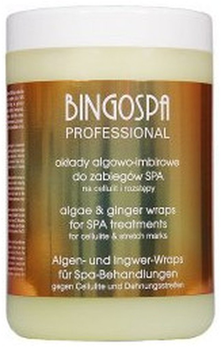 BINGOSPA Okłady algowo-imbirowe na cellulit i rozstępy 1000ml