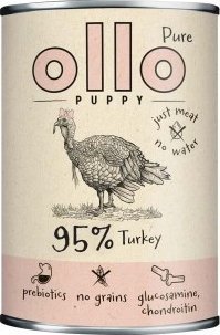 Ollo Puppy Pure Indyk 400g