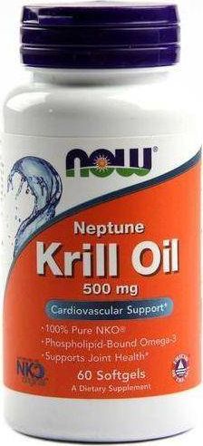 NOW Foods NOW Foods Krill Oil Neptune 500mg 60 kaps. - NOW/209