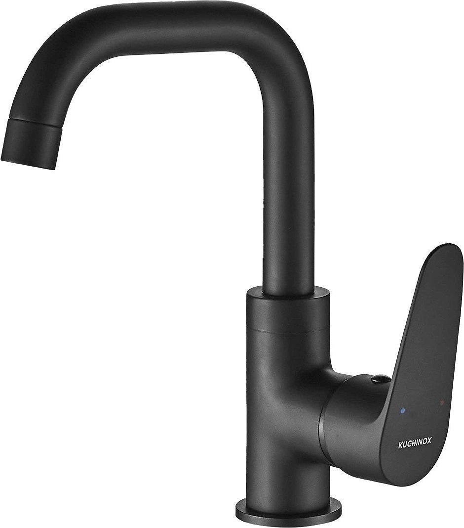 Bateria umywalkowa Kuchinox Bateria Umywalkowa Stojąca Czarna Sagra