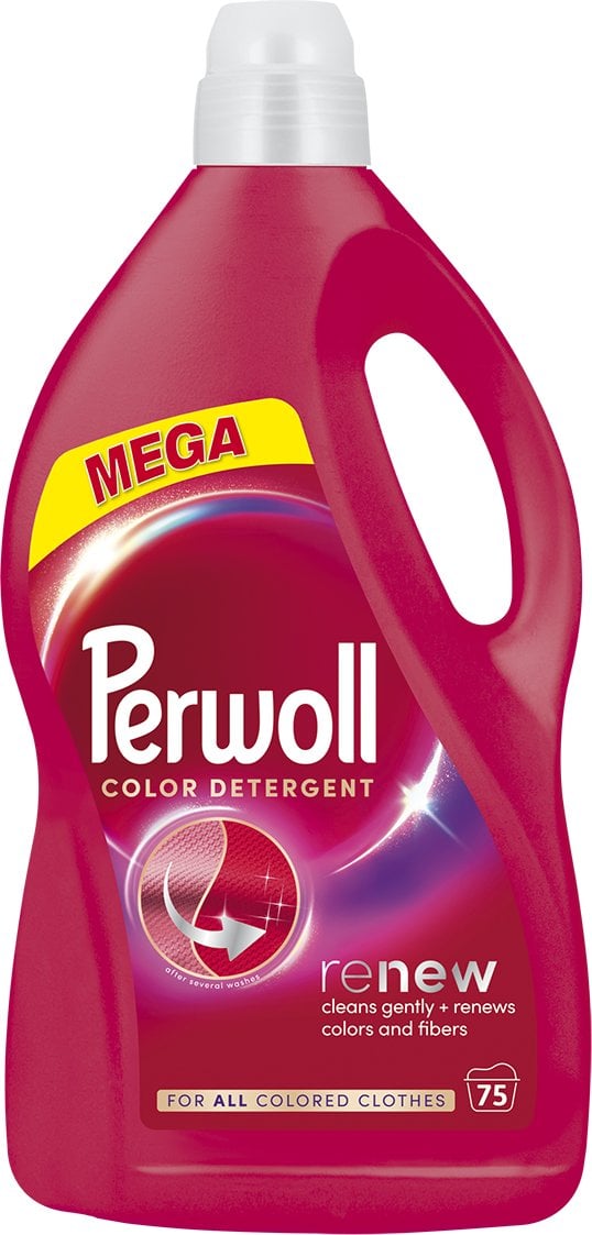 DETERGENT LIQUID PERWOLL COLOR 75W 3.75L