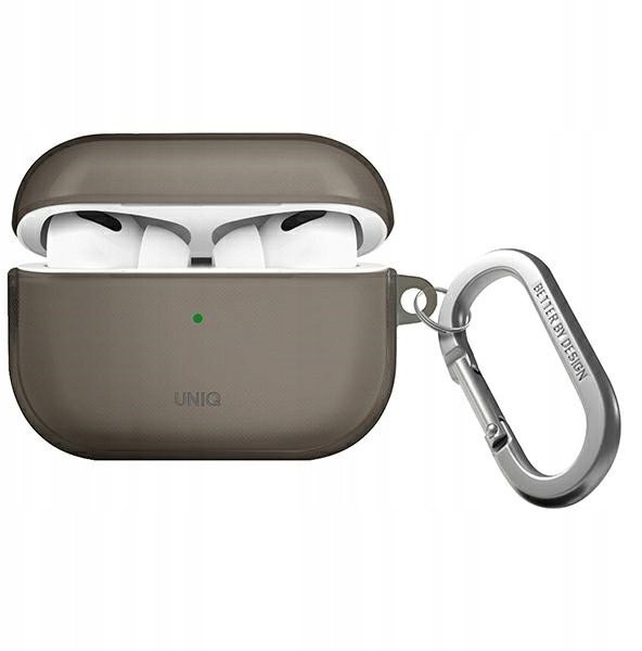 Uniq Etui UNIQ Glase Apple AirPods Pro 2 dymny/glossy smoke